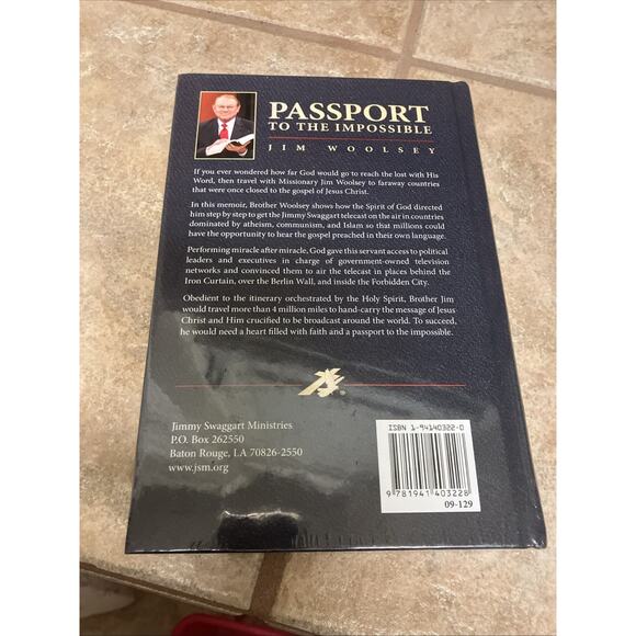 Passport to the Impossible A Missionary's Incredible Journey With God Sealed - Picture 3 of 4